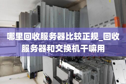 哪里回收服务器比较正规_回收服务器和交换机干嘛用
