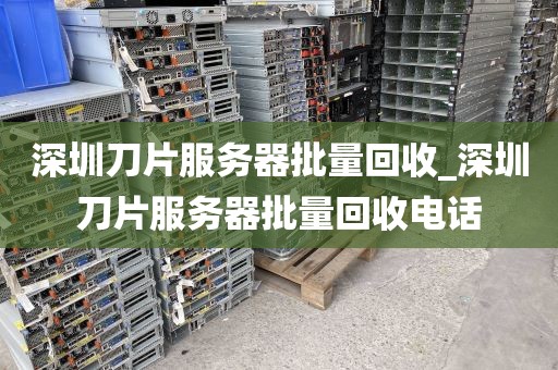 深圳刀片服务器批量回收_深圳刀片服务器批量回收电话