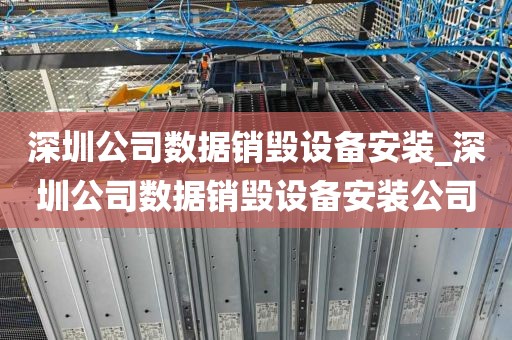 深圳公司数据销毁设备安装_深圳公司数据销毁设备安装公司