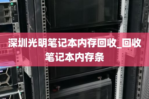 深圳光明笔记本内存回收_回收笔记本内存条